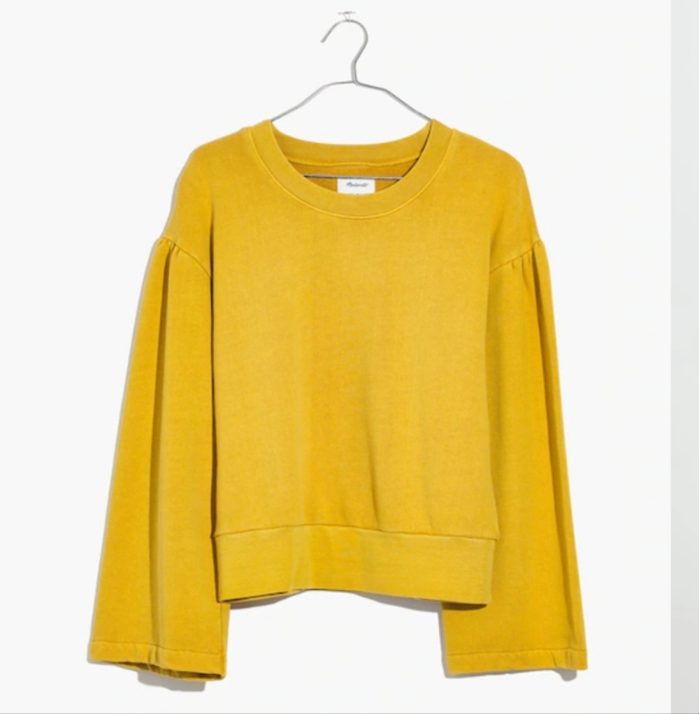 Madewell Madewell x Karen Walker® Garment-Dyed Sweatshirt Size S New!